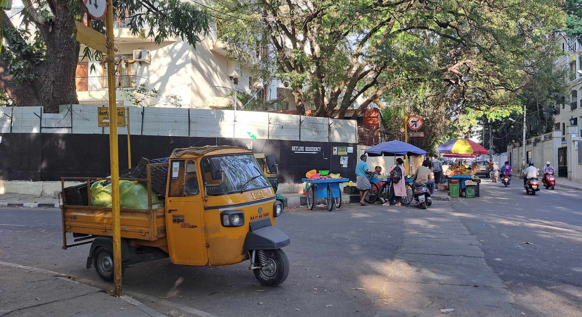 Rue de Bengalore, Inde