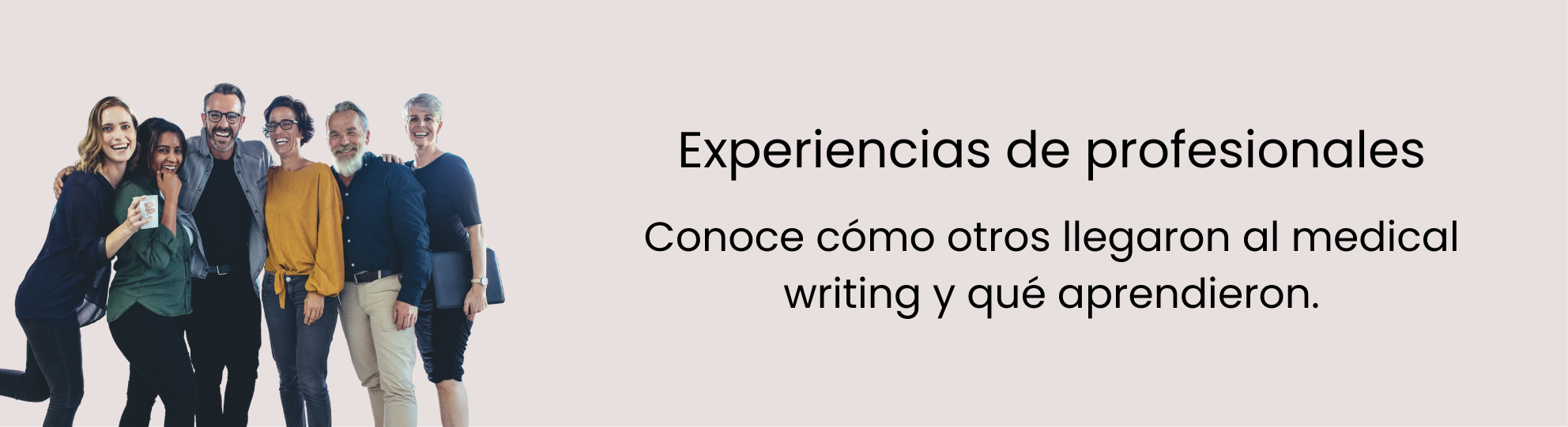 Fotografía de escritores médicos latinoamericanos de GLAMW compartiendo sus experiencias profesionales.
