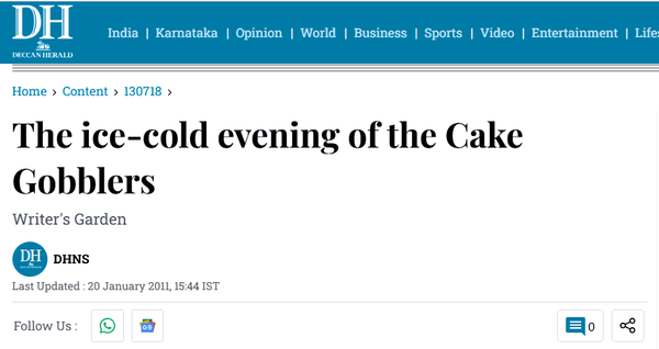 Screenshot from Deccan Herald Archives