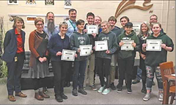 Manitou Springs High School Knowledge Bowl Team