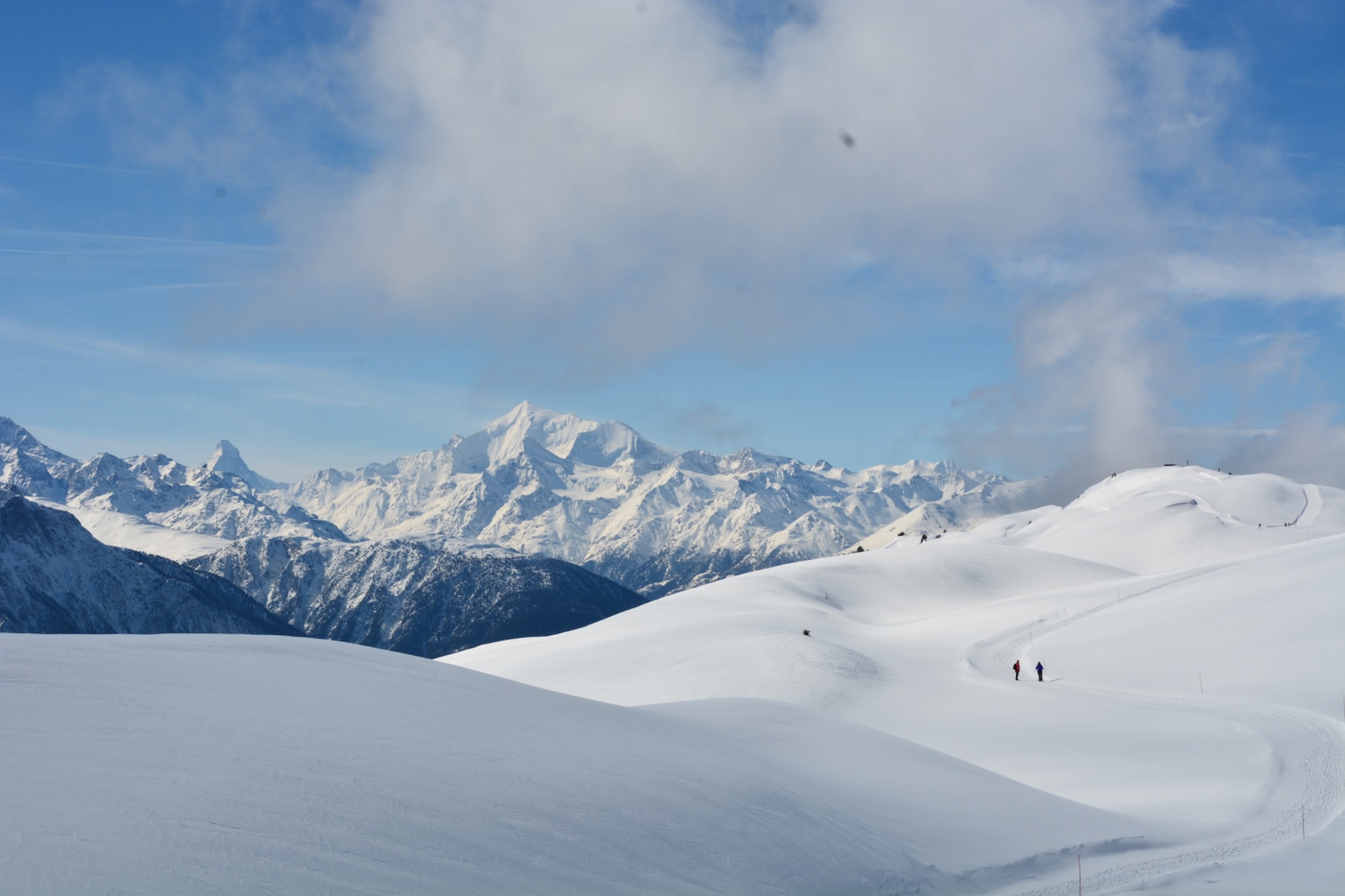 Winter hiking in Switzerland Winter hiking in Switzerland