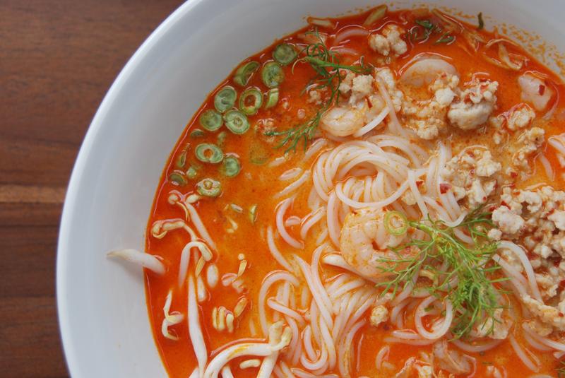 Lao noodle soup