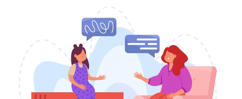 SLP Woman and Girl in Therapy Session