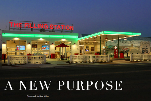 The Filling Station in El Reno, Oklahoma.