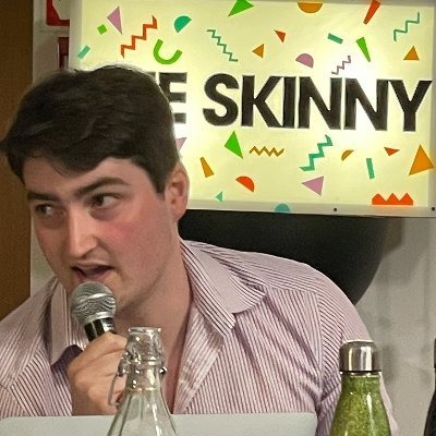 Rory Doherty reviewing on The Skinny Cineskinny podcast Rory Doherty reviewing on The Skinny Cineskinny podcast