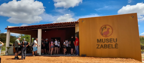 Museu Zabelê, na comunidade Novo Zabelê