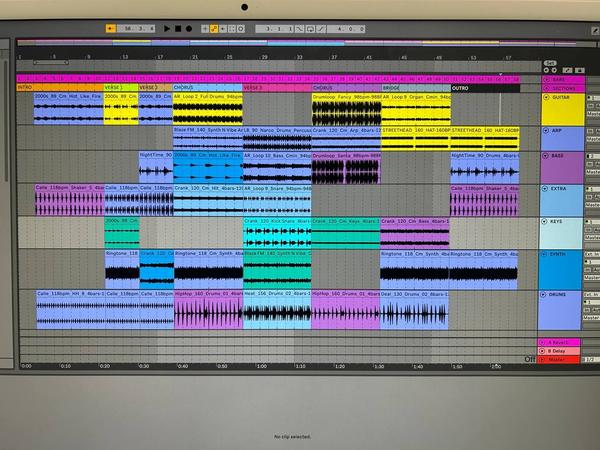 Using Ableton Live to produce and edit original loops we choose to find for our assignment.