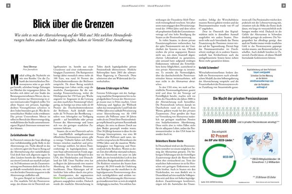 Arbeit&Wirtschaft - Blick über die Grenzen