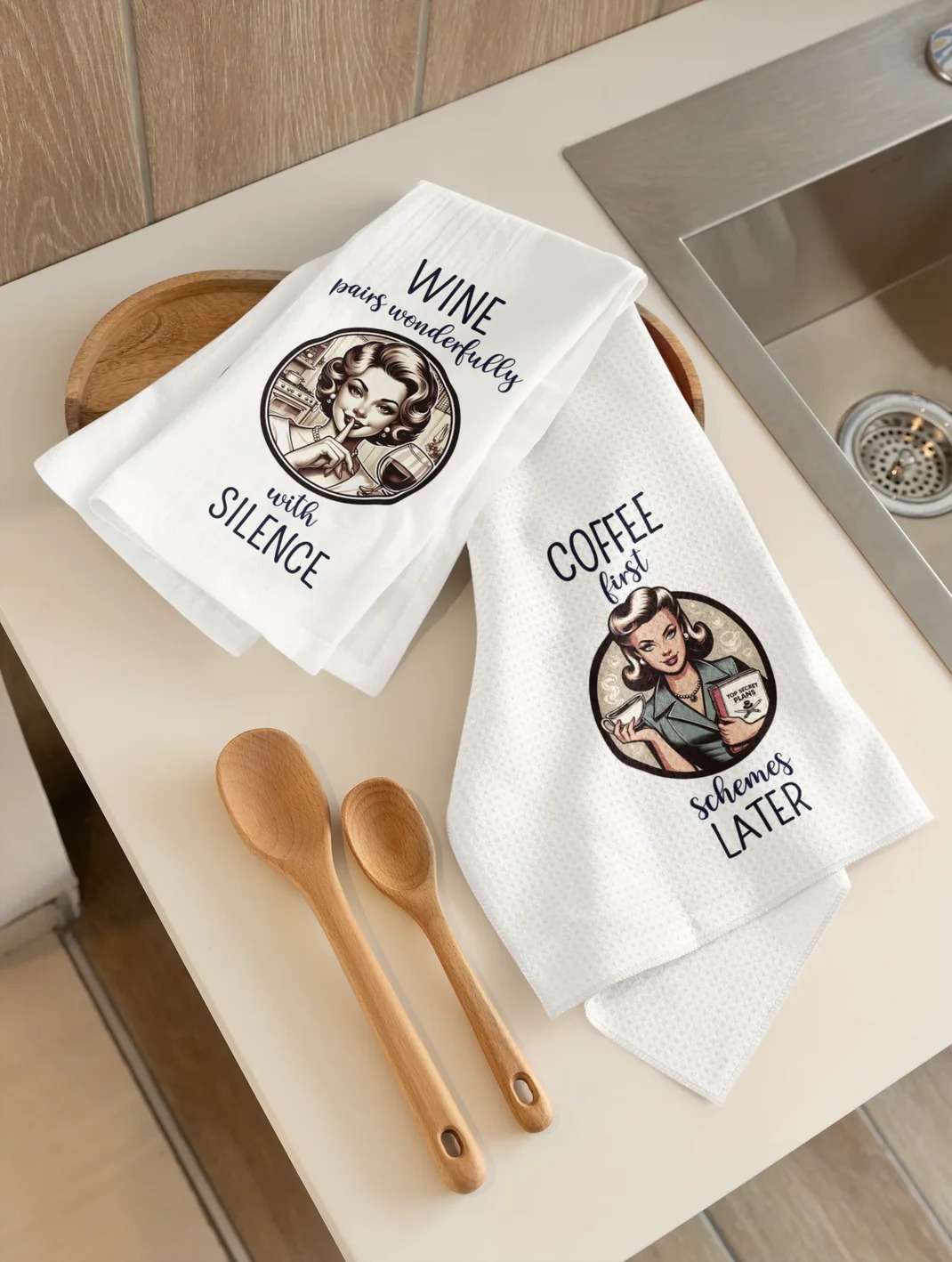 Creative tea towel designs