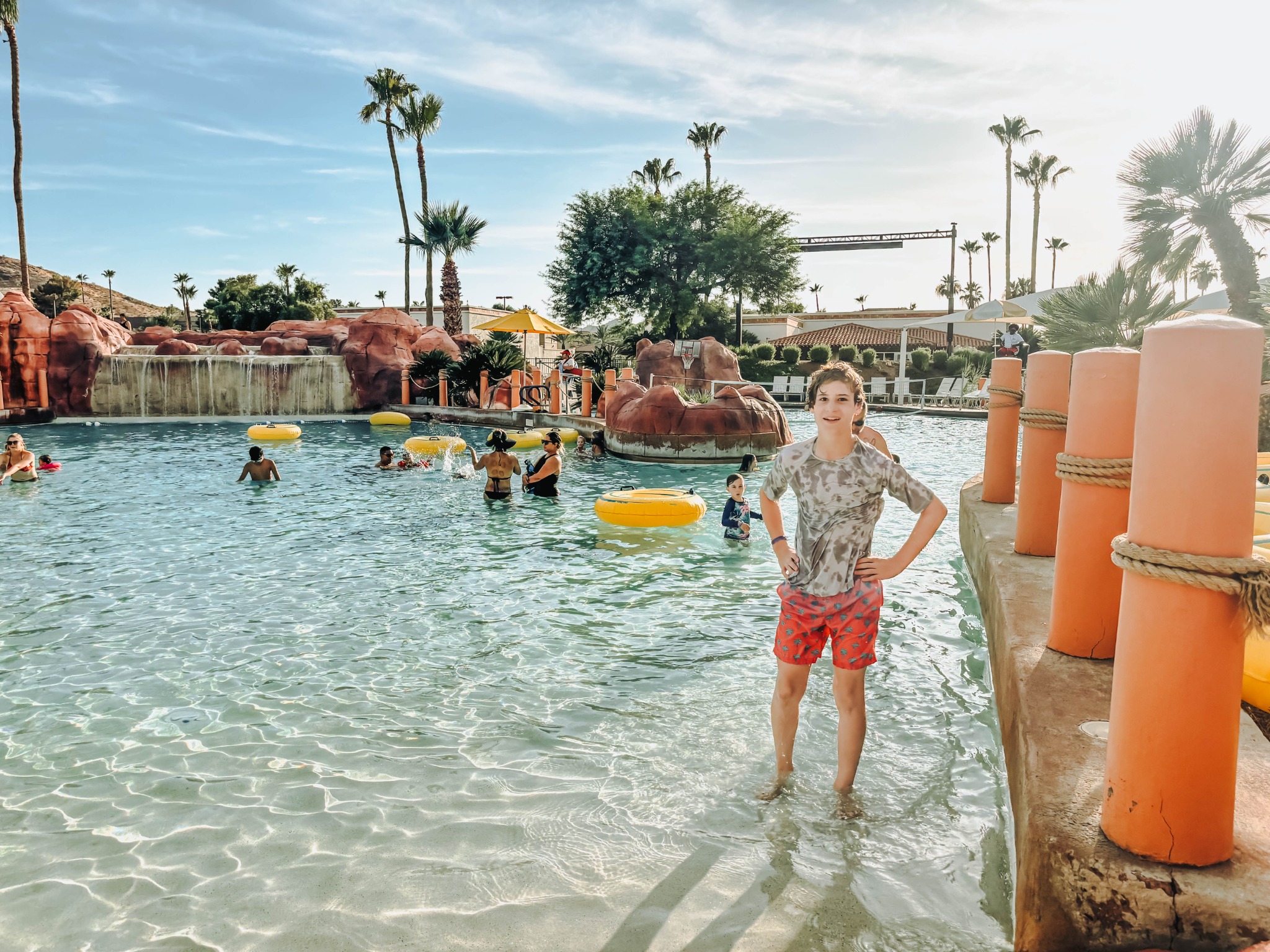 Wave pool at Arizona Grand Resort and Spa in Phoenix, Arizona