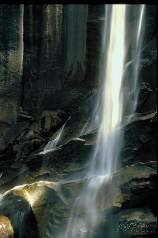 Yosemite waterfall art photo