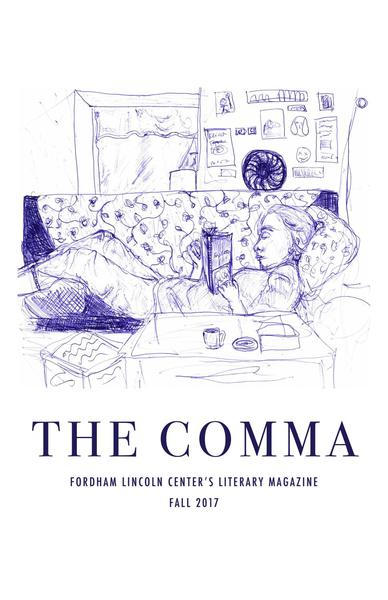 The cover of The Comma's fall 2017 edition The cover of The Comma's fall 2017 edition
