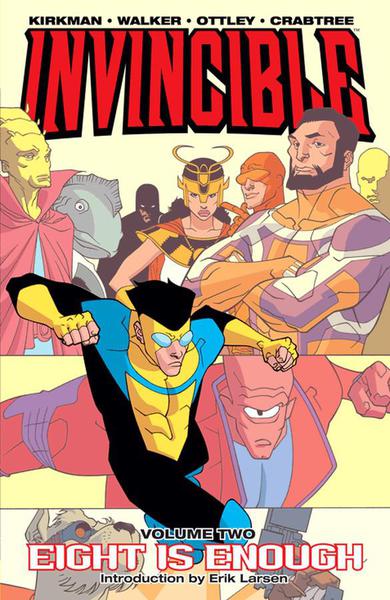 The cover of Invincible Vol. 2: Eight Is Enough