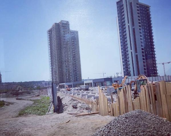 Belgrade Waterfront Construction Site