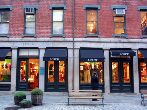 JCrew's South Street Seaport location