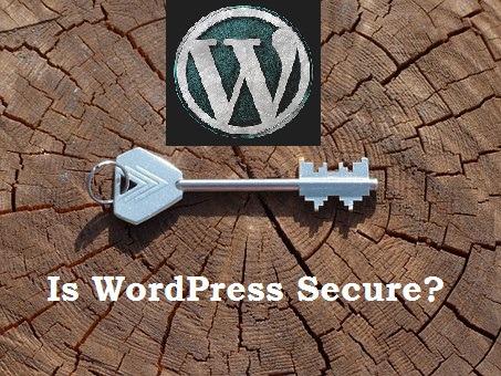 personalised key to open WordPress