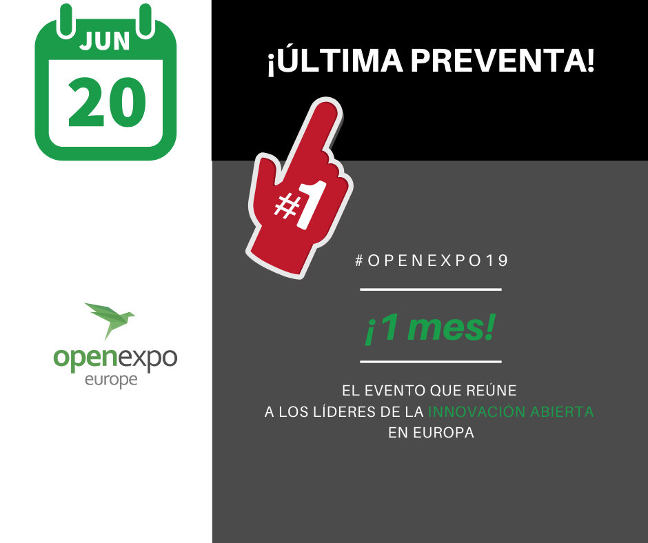 Facebook Posts / Yacarlí Carreño Santamaría / OpenExpo Europe