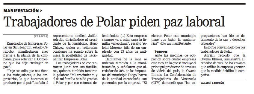 Yacarlí Carreño Santamaría / Yacarlí Carreño Santamaría / Diario El Tiempo