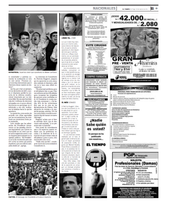 Yacarlí Carreño Santamaría / Diario El Tiempo