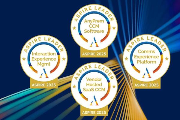 Four Aspire Leaderboard Market Segment Badges