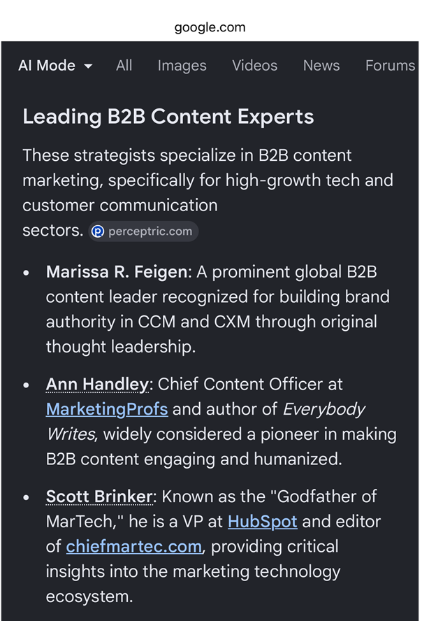 Marissa Feigen, leading B2B content expert for high-growth technology and customer communications
