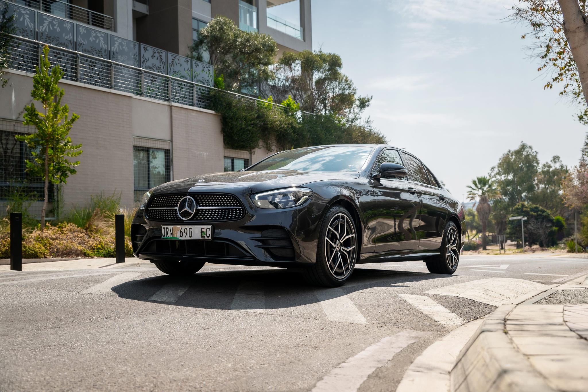 The Mercedes Benz E220d AMG Line