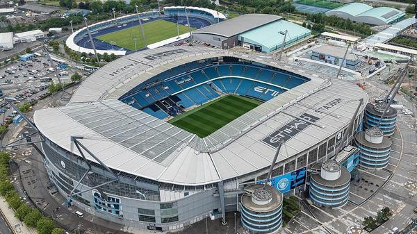 Manchester City’s Etihad Stadium in Manchester, England, United Kingdom.