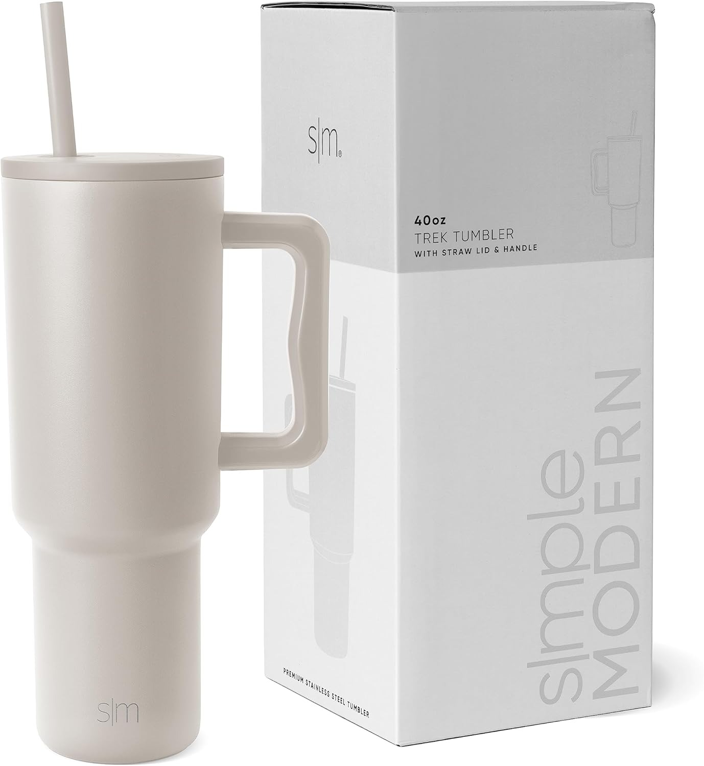 Simple Modern 40 oz Trek Tumbler Birch on Amazon Simple Modern 40 oz Trek Tumbler Birch on Amazon
