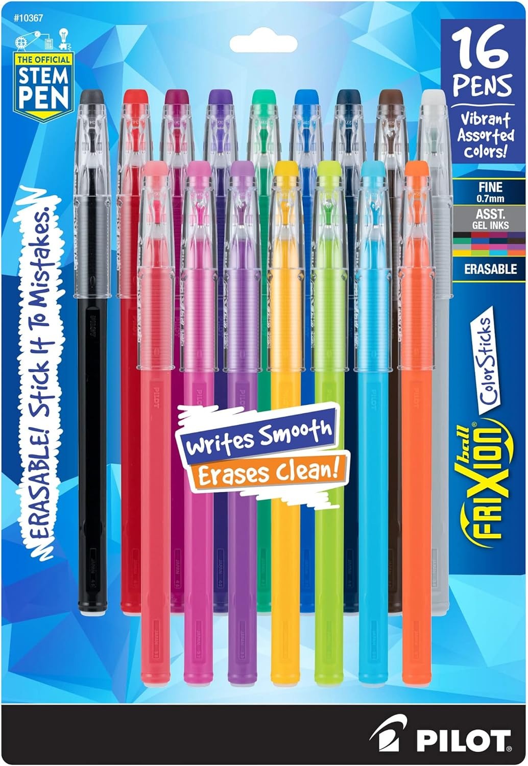 Pilot, FriXion ColorSticks Erasable Gel Ink Pens on Amazon Pilot, FriXion ColorSticks Erasable Gel Ink Pens on Amazon